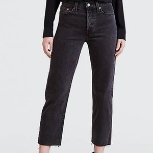 Levis 501 Raw Hem